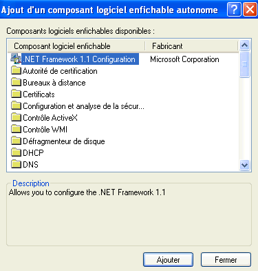 Créer une console MMC sur Windows Server 