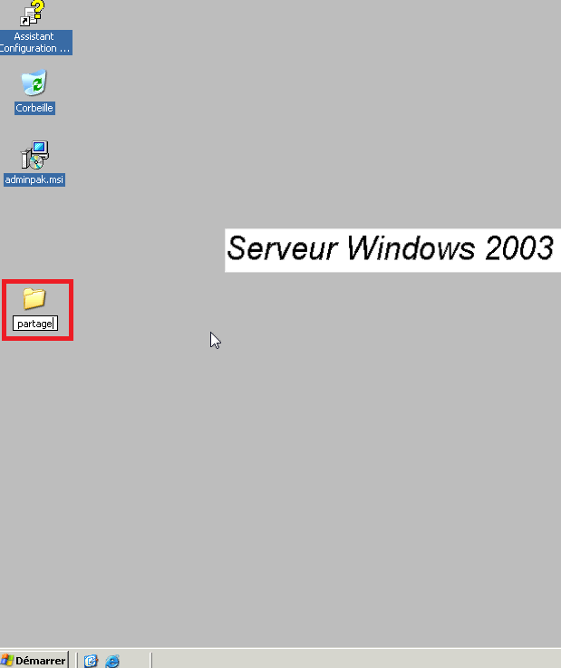 Créer une console MMC sur Windows Server