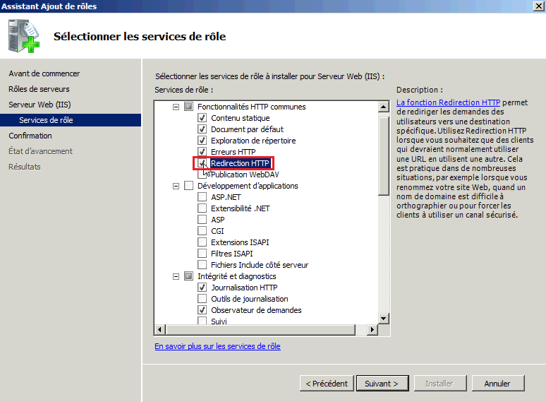 Installer un serveur Web IIS 