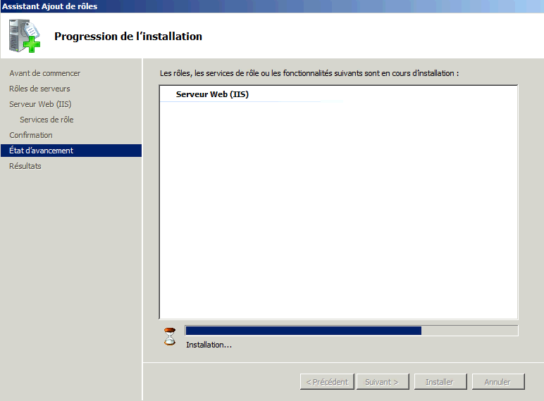 Installer un serveur Web IIS 