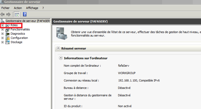 Installer Active Directory dans Windows Server 2008 