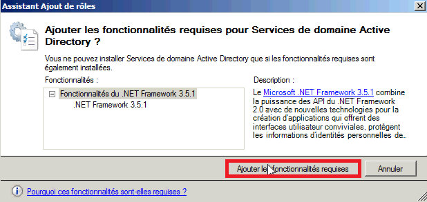 Installer Active Directory dans Windows Server 2008 