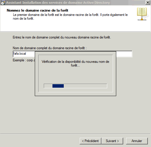Installer Active Directory dans Windows Server 2008 