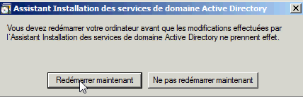 Installer Active Directory dans Windows Server 2008 
