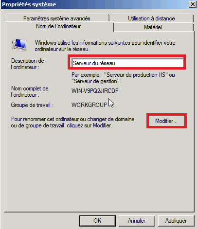 Installer Active Directory dans Windows Server 2008 