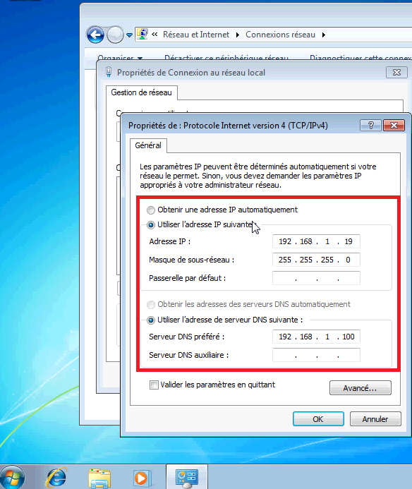 Installer rôle DHCP Windows 2008