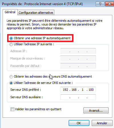 Installer rôle DHCP Windows 2008 
