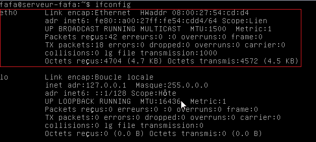 Configurer une carte réseau sous Linux