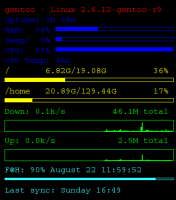 Autre configuration Conky