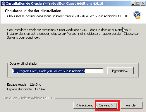 Dossier partage Windows 