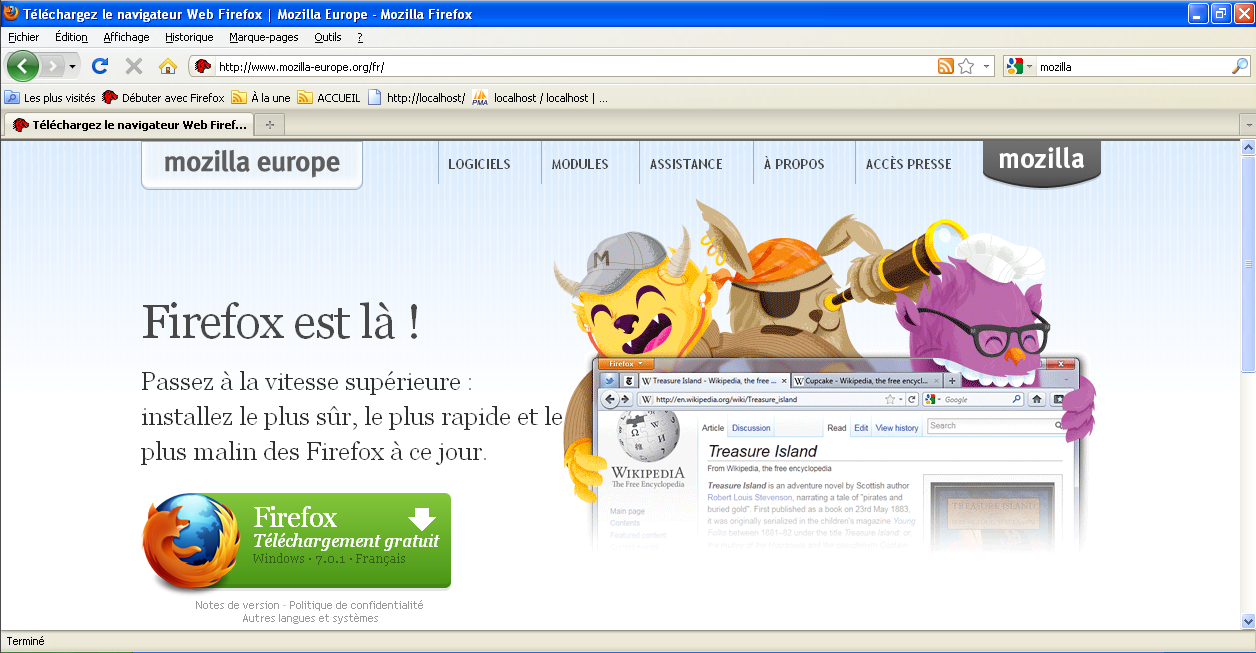 Navigateur Mozilla