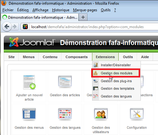 Nouvelle position module Joomla! 