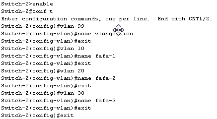 Switch VLAN Cisco