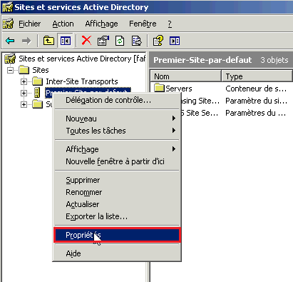 Mettre en place une GPI sur Windows 2003 