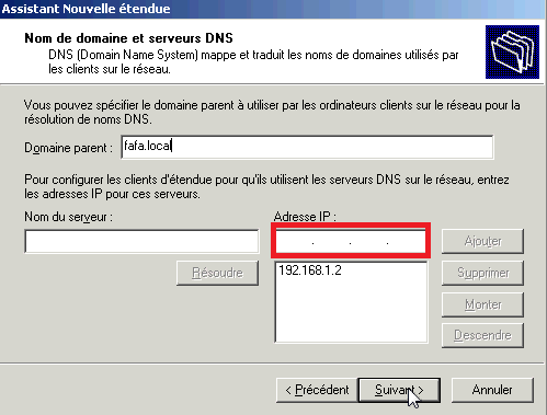 Windows Server DHCP 