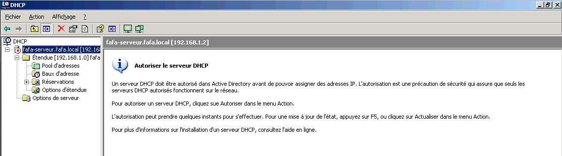 Windows Server DHCP 