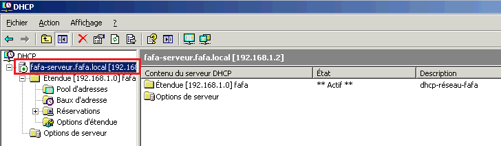 Windows Server DHCP 