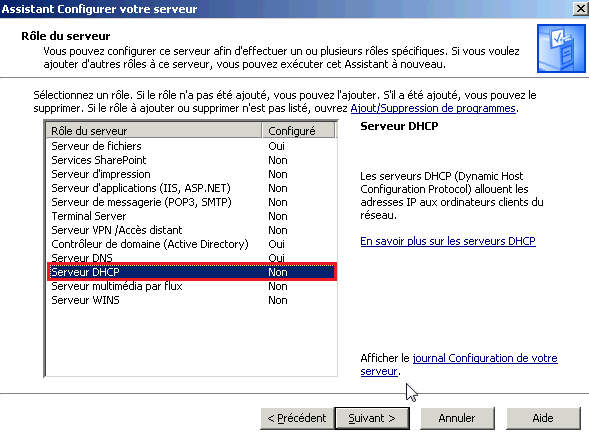Windows Server DHCP 