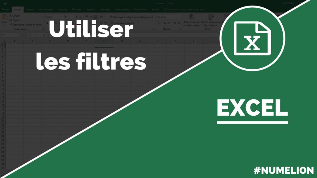 Utiliser les filtres dans Excel