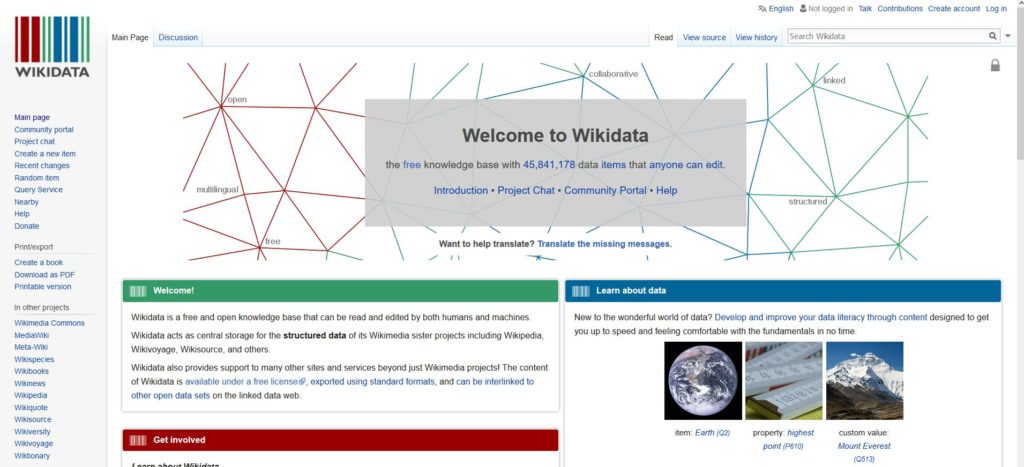 Wikidata pour extraire des données de WIkipedia