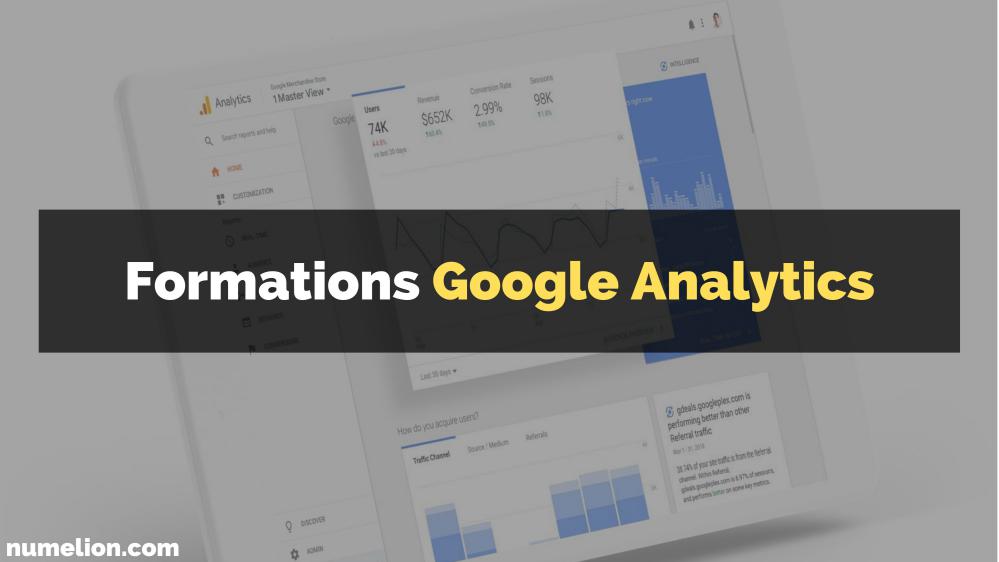 Meilleures formations Google Analytics gratuites