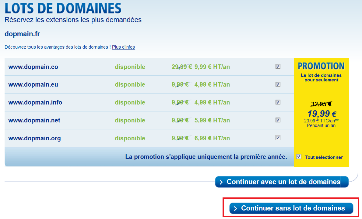 Acheter un nom de domaine - Comment faire pour le réserver