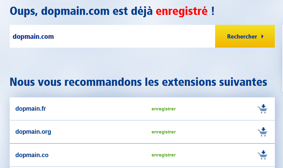Acheter un nom de domaine  Comment faire pour le réserver