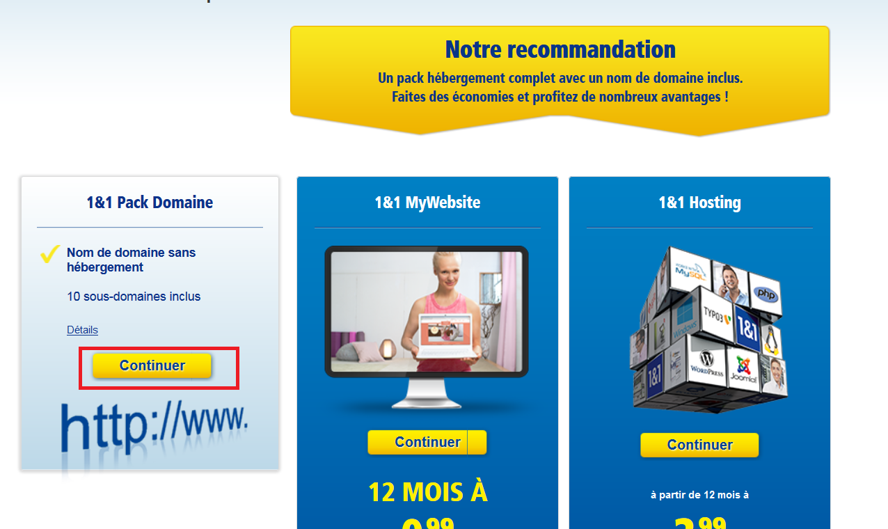 Acheter un nom de domaine Comment faire pour le réserver