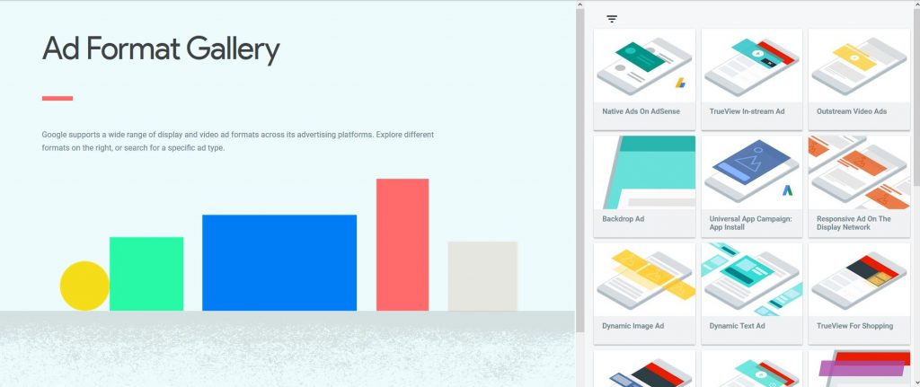 Formats des annonces publicitaires