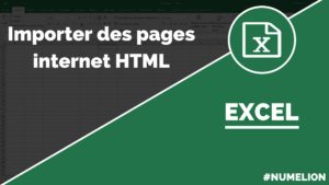 Importer des données d'un tableau HTML dans Excel