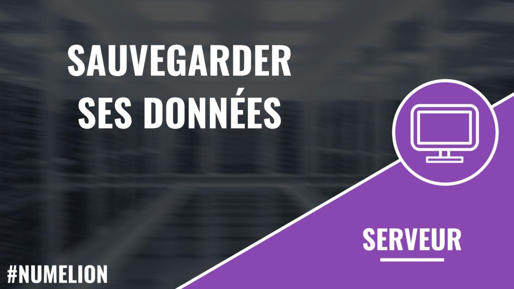 Sauvegarder ses données