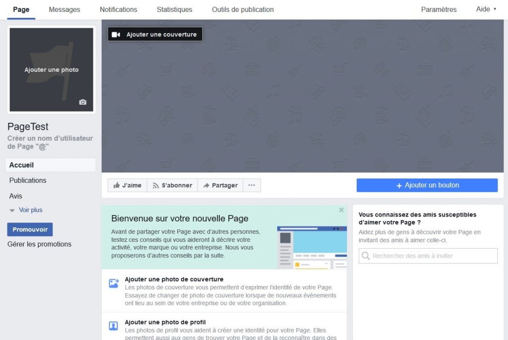 Personnaliser une page Facebook