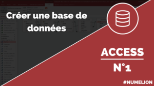 Créer une base de données dans Access