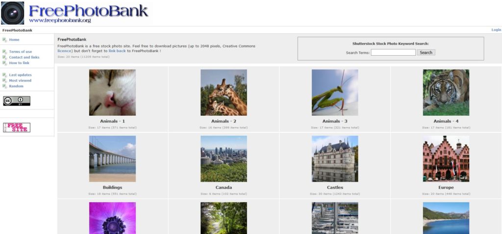 Freephotobank - Une base d'images