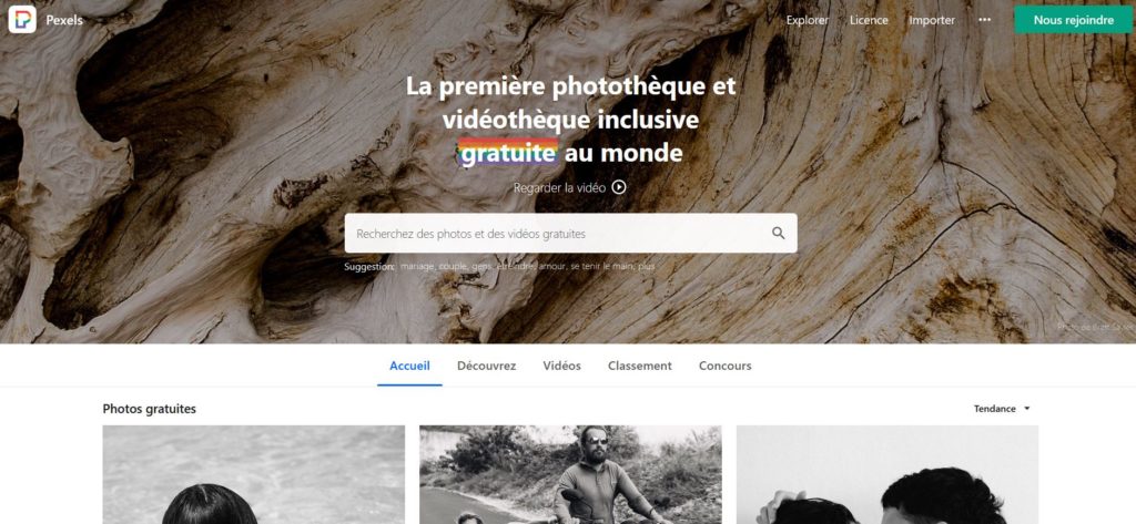 Pexels - Des images gratuites et libres de droits