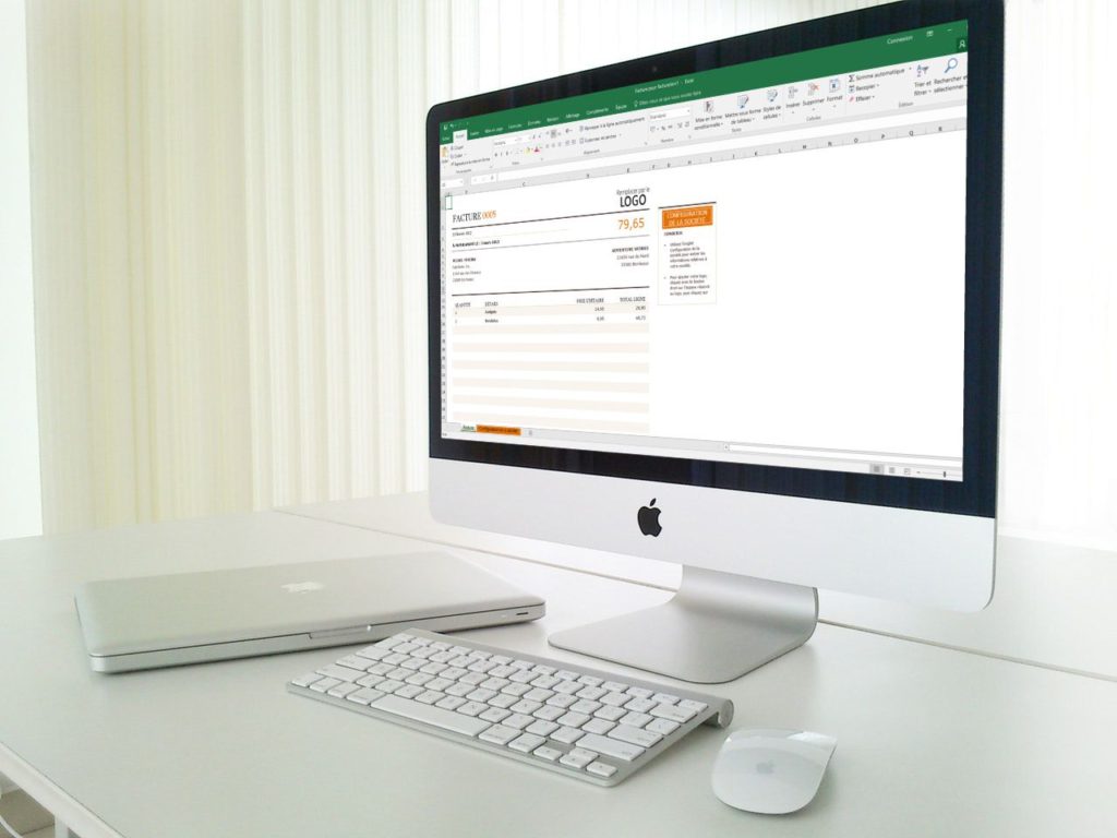 Créer une facture dans Excel