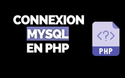 Se connecter à une base de données MySQL en PHP