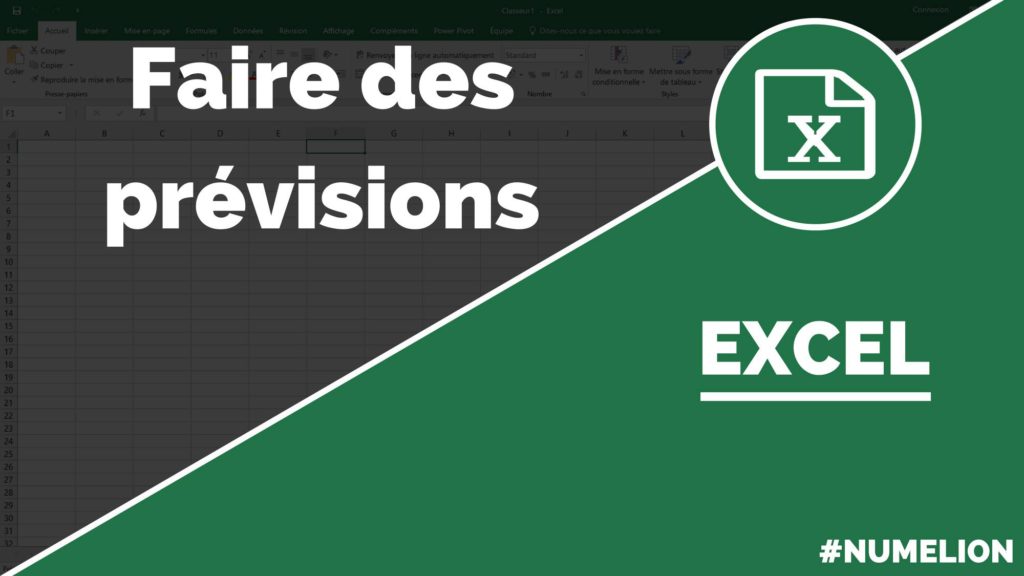 Faire des prévisions avec Excel