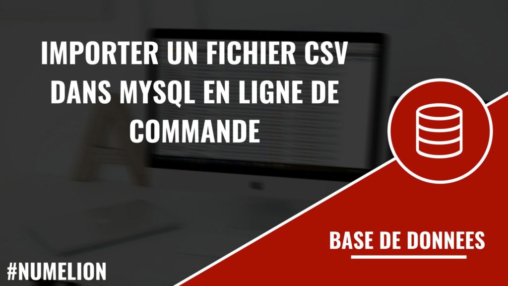 Importer un fichier csv dans MySQL en ligne de commande