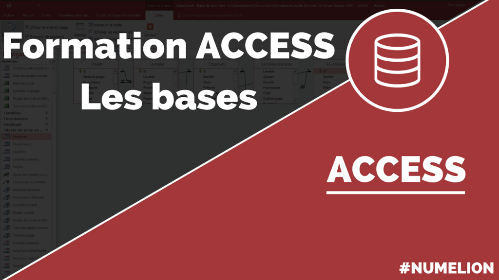 Formation ACCESS gratuite - Les bases