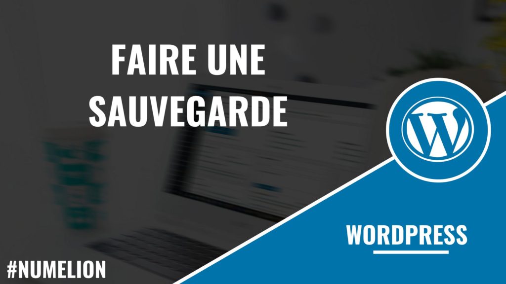 Faire une sauvegarde de WordPress