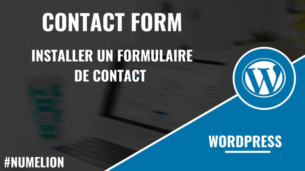 Formulaire de contact dans WordPress 