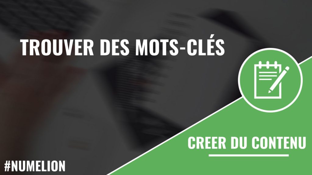 Trouver des mots-clés Trouver des mots-clés