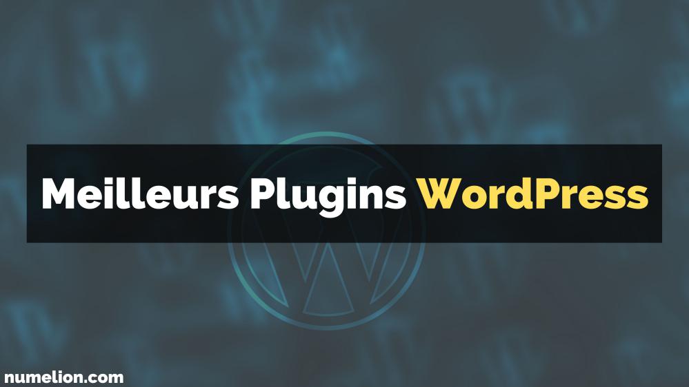 Principaux plugins WordPress