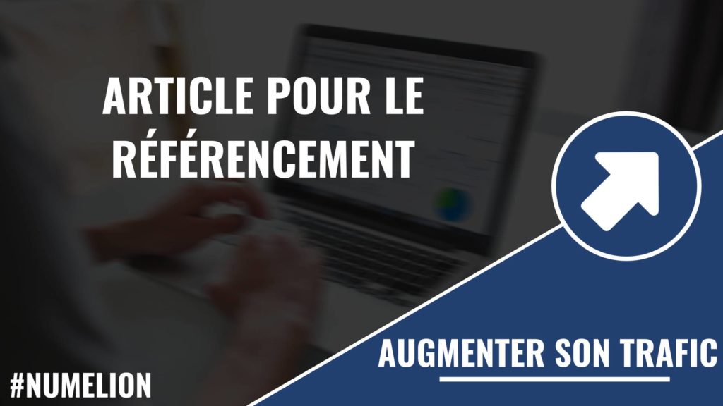 Article pour le référencement Article pour le référencement
