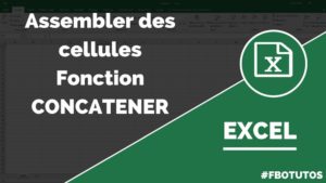 Assembler des cellules et textes dans Excel avec la fonction REPT