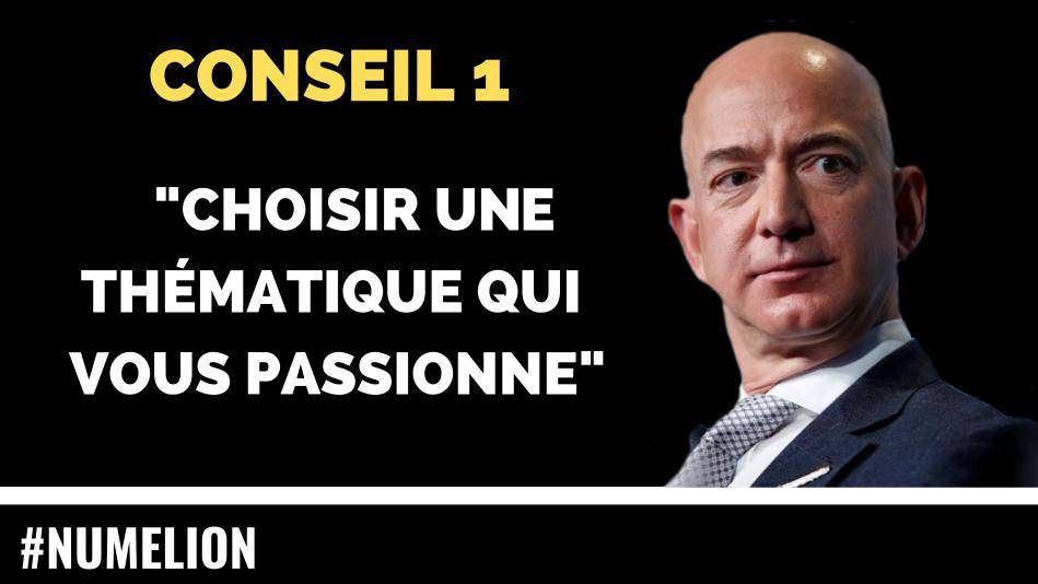 Conseil 1 de Jeff Bezos