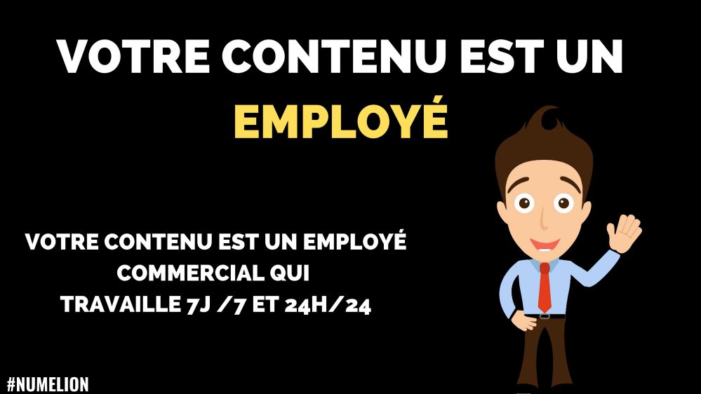 Le contenu est votre employé commercial