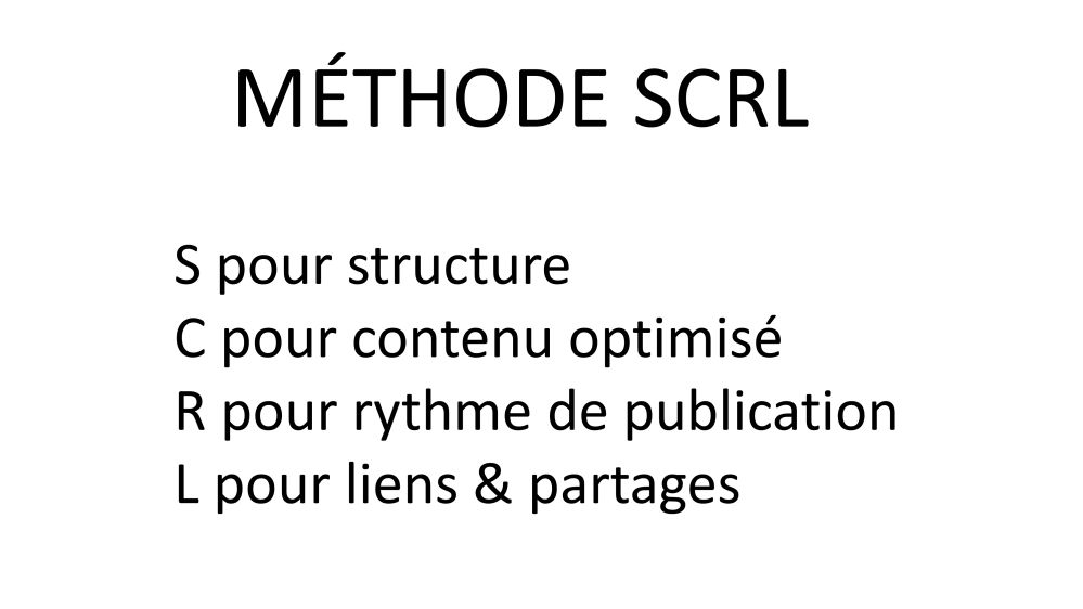 Définition de la méthode SCRL