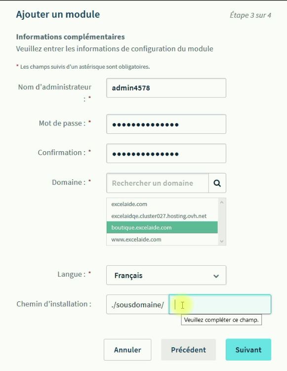 Paramètres de WordPress Paramètres de WordPress